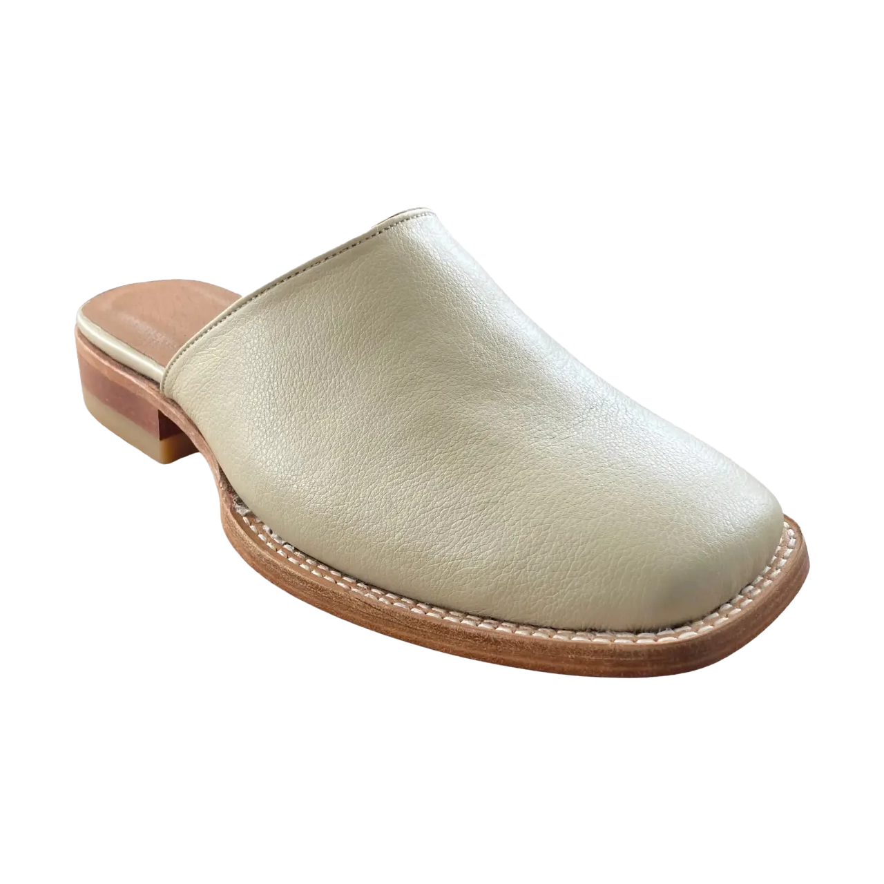 Mule Mezcal Hueso Piel Reciclada -Talla 25